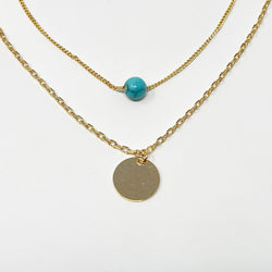 Isabel Layered Coin Necklace
