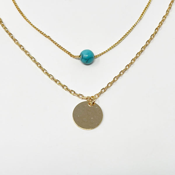 Isabel Layered Coin Necklace