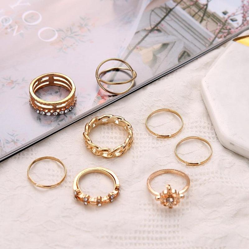 Eclectic Collection Ring Set