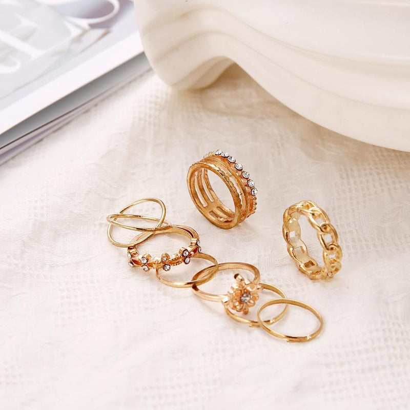 Eclectic Collection Ring Set
