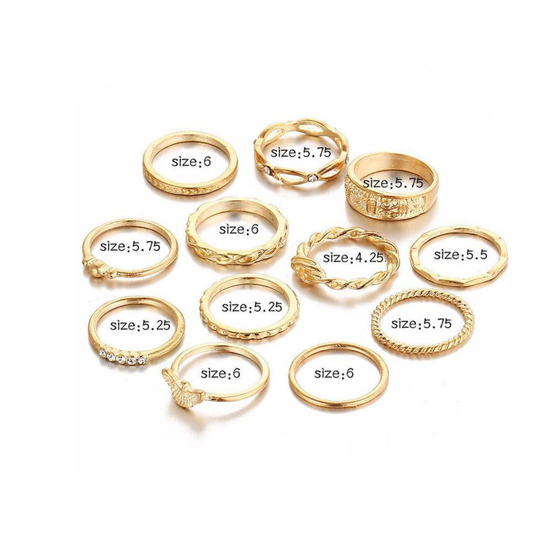 Gold Ring Set – CarteBlanche