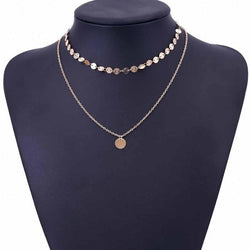 Coin Multilayer Necklace